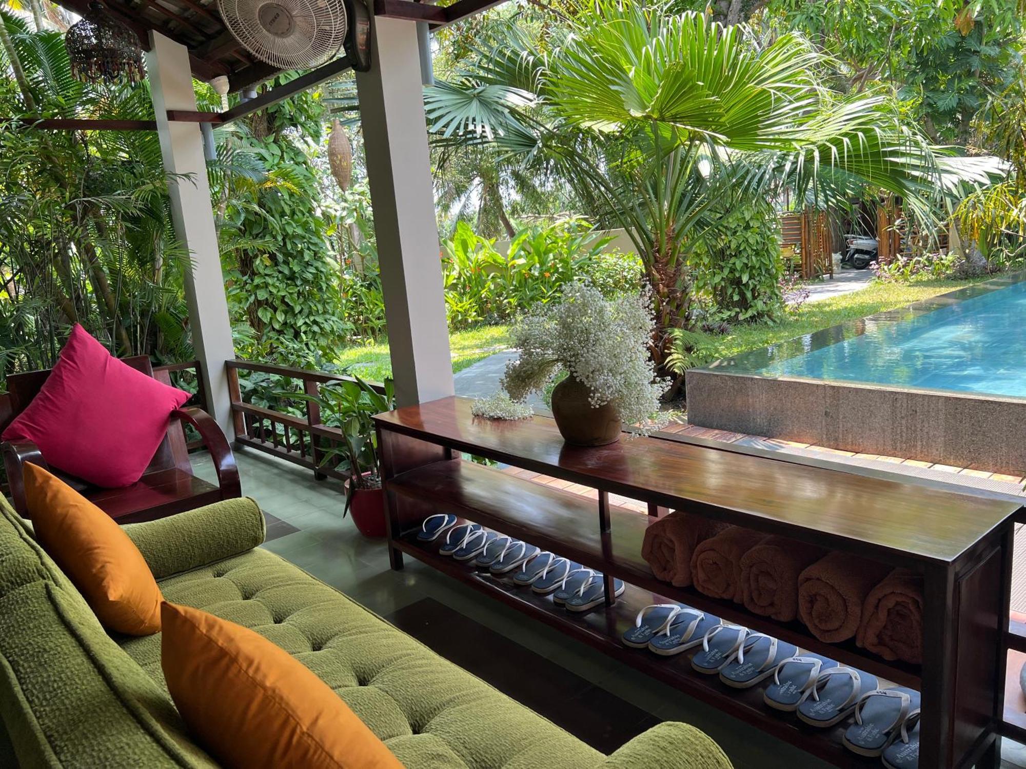 Anicca Riverside Villa With Private Pool, Hoi An Exteriör bild